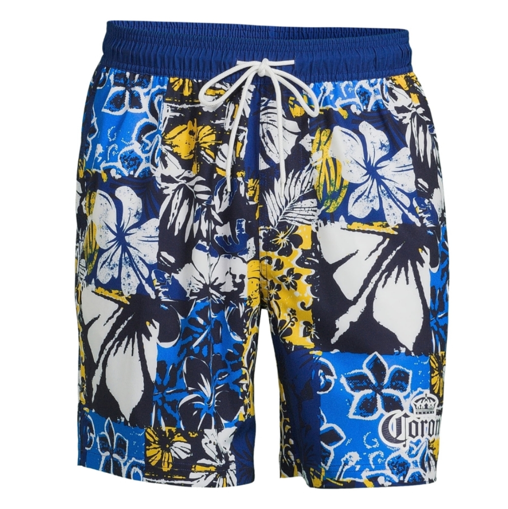 NWT Corona Men's Tropical Print Board Shorts